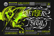 Katalis Seraph Typeface, a Blackletter Font by alit design (Thumbnail 3 of 20)