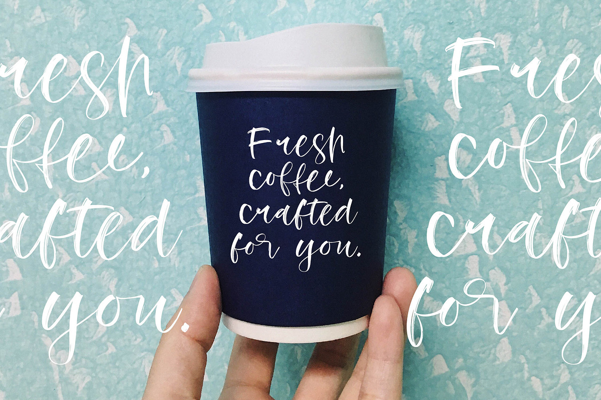 Beans Cozy Modern Handbrush Script, a Script Font by stylishtype.co (Photo 3 of 20)