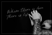 Glitter. Festive font with sparks, a Script Font by AnMark (Thumbnail 11 of 17)