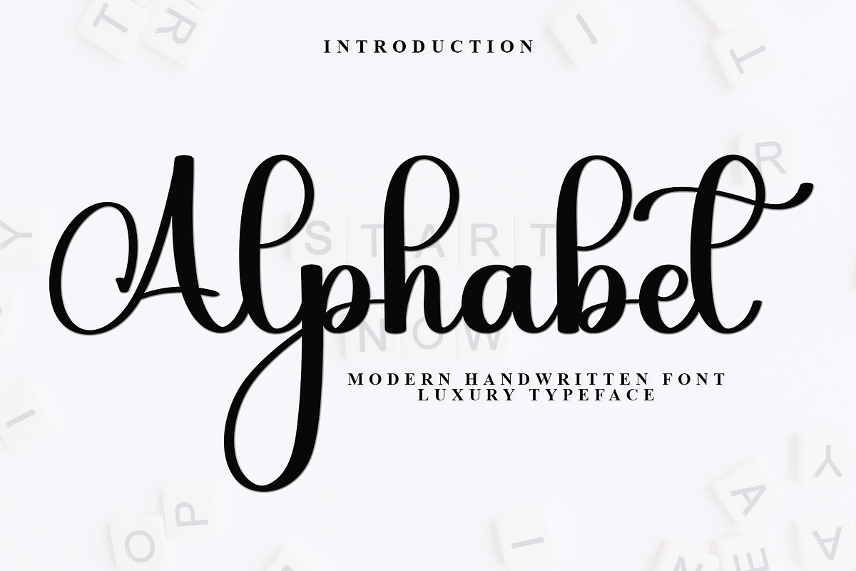 Alphabet, a Handwritten Font by InermediaSTUDIO (Photo 1 of 7)