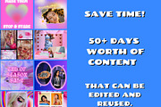 EUPHORIA AESTHETIC IG Template, a Social Media Template by PLANETSEL (Thumbnail 4 of 6)