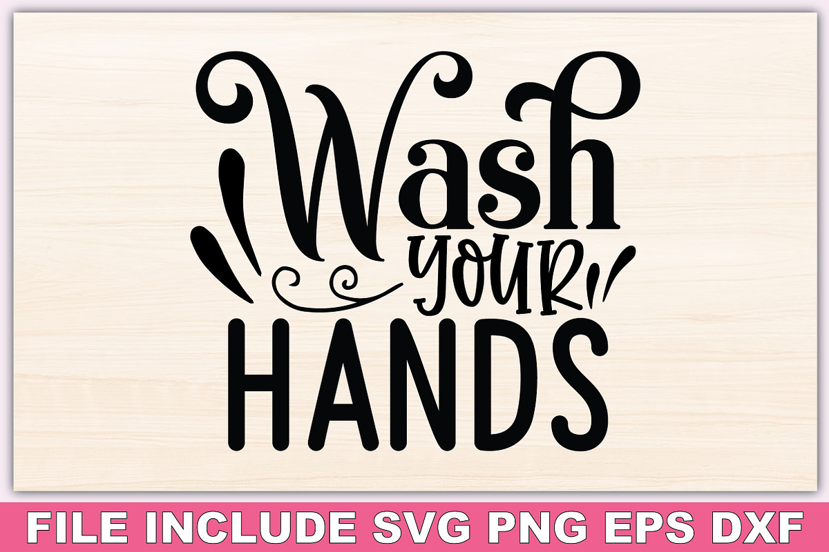 Bathroom Quotes SVG Bundle, an Illustration by crafthome (Photo 17 of 20)