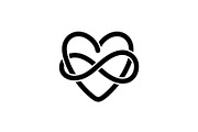 50 Infinity Heart Symbol Vector Bund, an Illustration by abu67222 (Thumbnail 31 of 55)