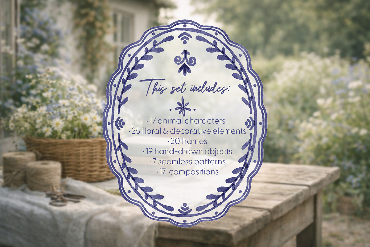 MyDear Beatrice: Vintage English set, a Decorative Illustration by ArtPavo (Photo 2 of 15)