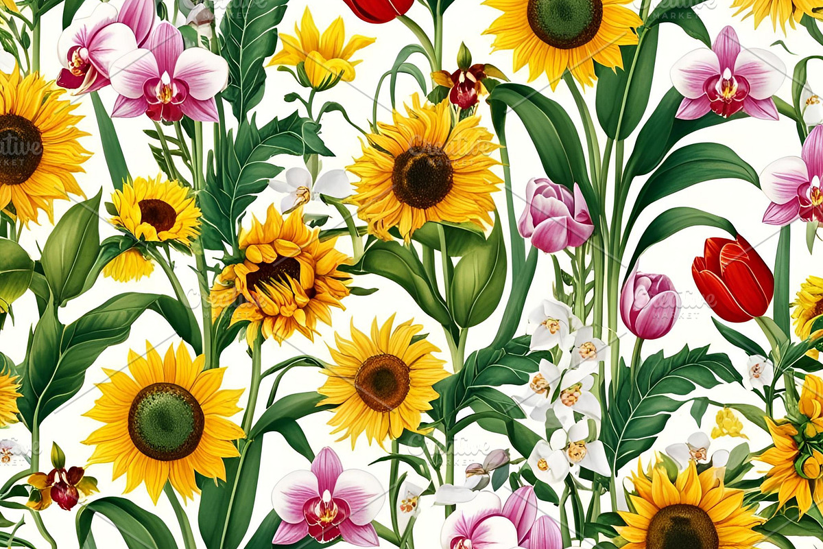 Flower pattern wildflower floral, a Wallpaper Photo by ComfortQ (Photo 2 of 2)