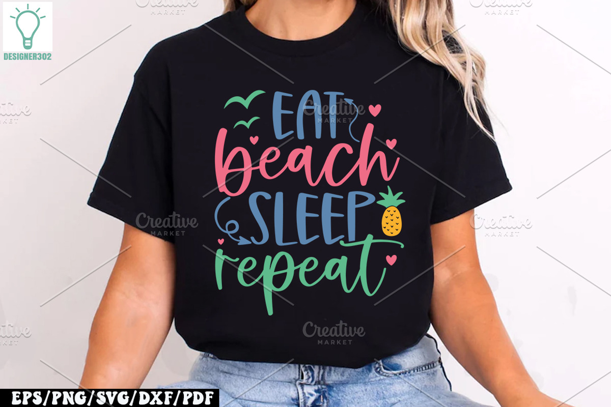 Summer SVG Bundle, Beach SVG, a Graphic by Designer302 (Photo 6 of 31)