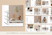 CANVA Lookbook Template, a Magazine Template by Digiluxe (Thumbnail 1 of 5)