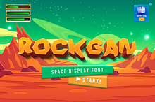 Rockgan Space Display Font