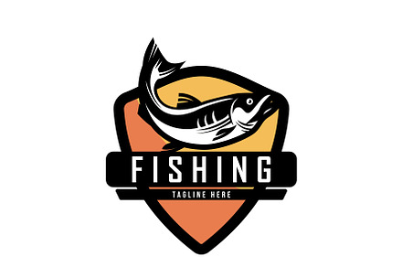 Fishing Adventure Logo Design preview 2