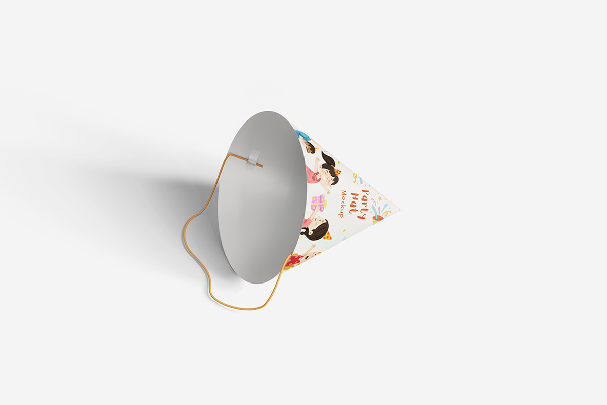 Party Hat Mockup, a Product Mockup by MrLetters (Photo 5 of 5)