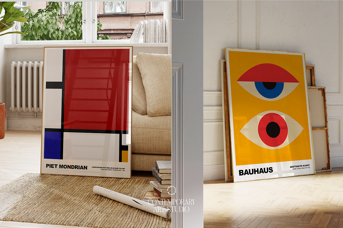 Contemporary Art 2, a Graphic by Wall Art Print Studio (Photo 10 of 19)