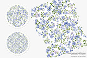 wildflower seamless pattern bundle, a Pattern Graphic by Patishop Art (Thumbnail 12 of 15)