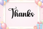 Birthday | Script Font, a Handwritten Font by Scratchones (Thumbnail 9 of 9)