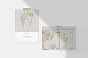 Line art Greek Goddesess, a Decorative Illustration by Katerina (Thumbnail 3 of 6)