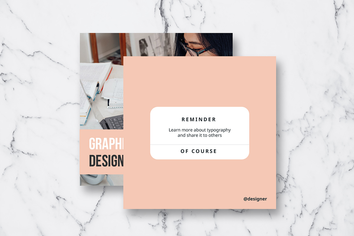 Freelance Designer Instagram Creator, a Social Media Template by Design District (Photo 12 of 14)