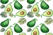 Watercolor Tropical Set, a Food Illustration by Pretty light (Thumbnail 3 of 7)