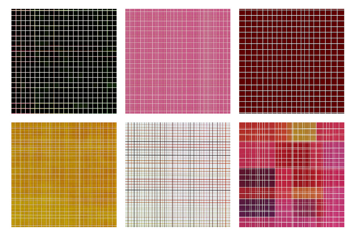 Squares Digital Papers, a Pattern Graphic by SinaCreation (Photo 4 of 5)