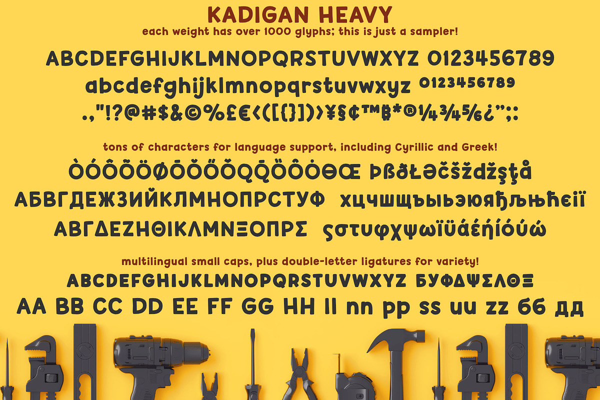 Kadigan: a fun sans-serif font trio!, a Sans Serif Font by Missy Meyer (Photo 8 of 9)