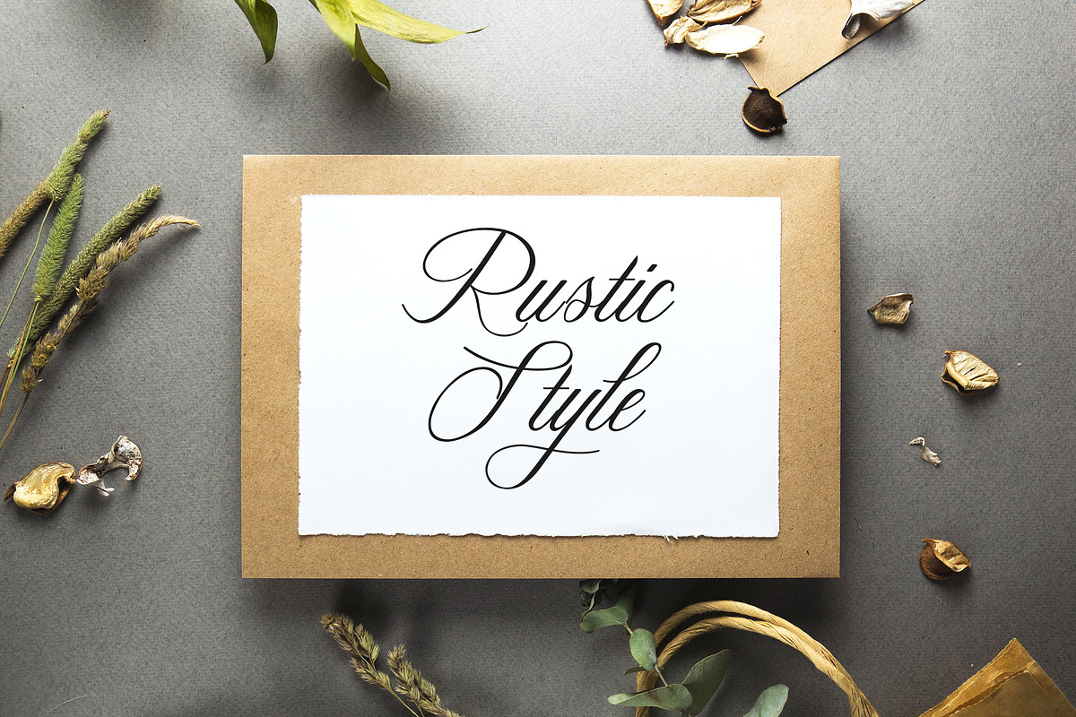 Bangeline Pahronia Calligraphy Font, a Handwritten Font by UICreative (Photo 10 of 12)