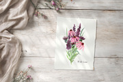 Wildflower Watercolor Collection, a Decorative Illustration by Anna Druzhkova (Thumbnail 16 of 23)
