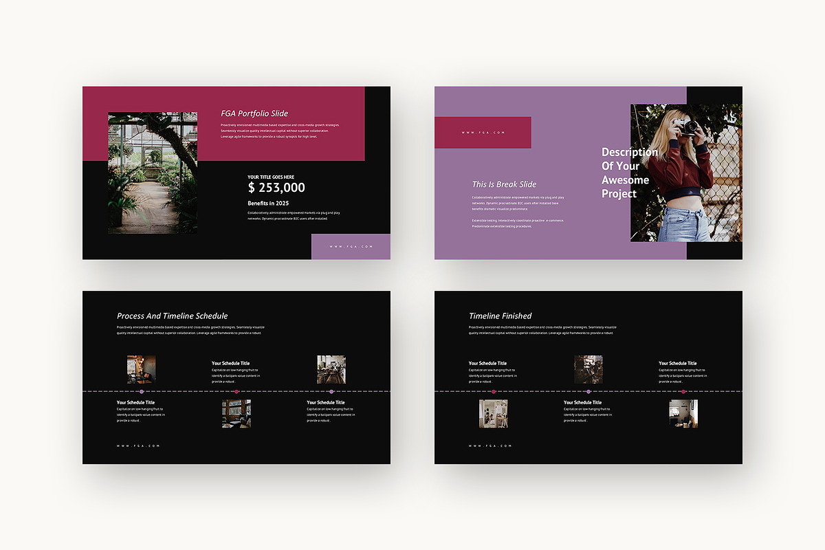 Fga : Interior Design Google Slides, a Presentation Template by Punkl Camp (Photo 16 of 16)