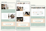 Yoga Studio Elementor Template, a WordPress Template by Templatez.Co (Thumbnail 4 of 9)