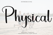 Physical, a Handwritten Font by InermediaSTUDIO (Thumbnail 1 of 8)