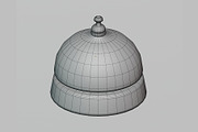 Service Bell, an Object 3D Model by fahad121 (Thumbnail 7 of 7)