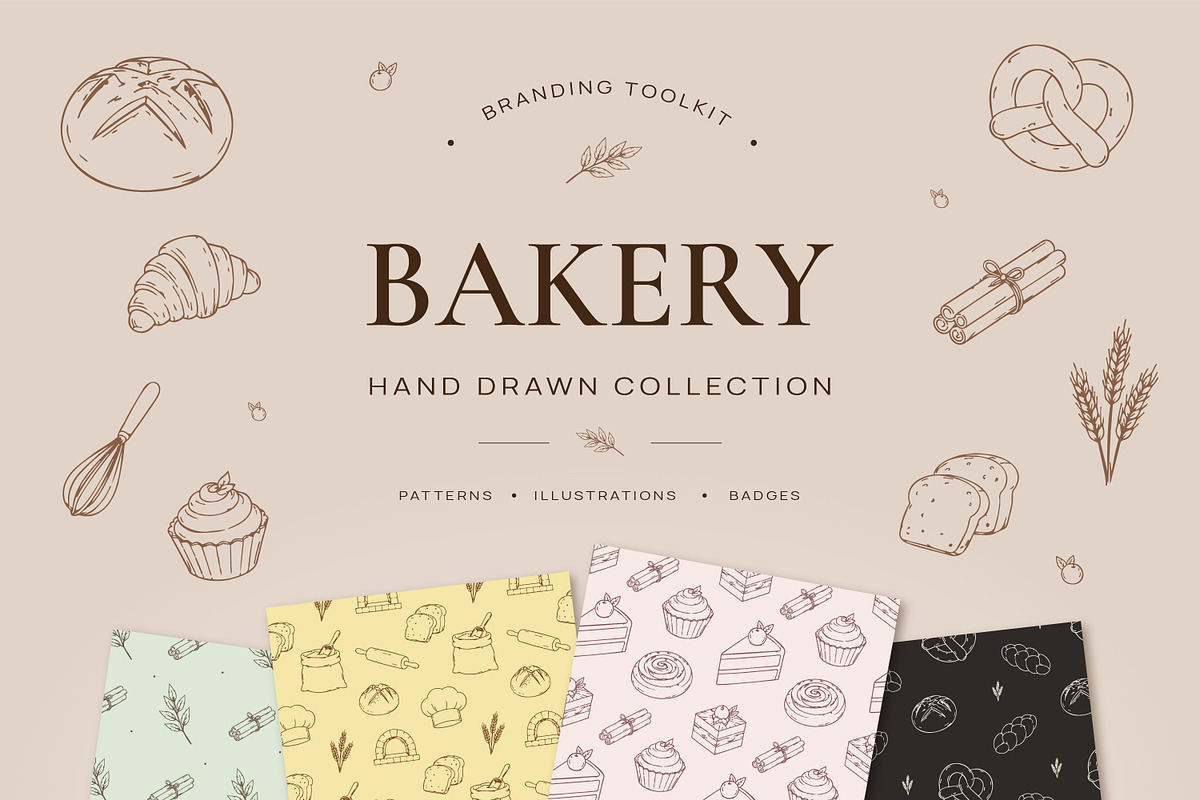 Bakery Branding Toolkit, an Object Graphic by AnnMsl Lab (Photo 1 of 6)