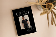 Graduation Card PSD Canva G415, a Card Template by Salsal Design (Thumbnail 1 of 5)