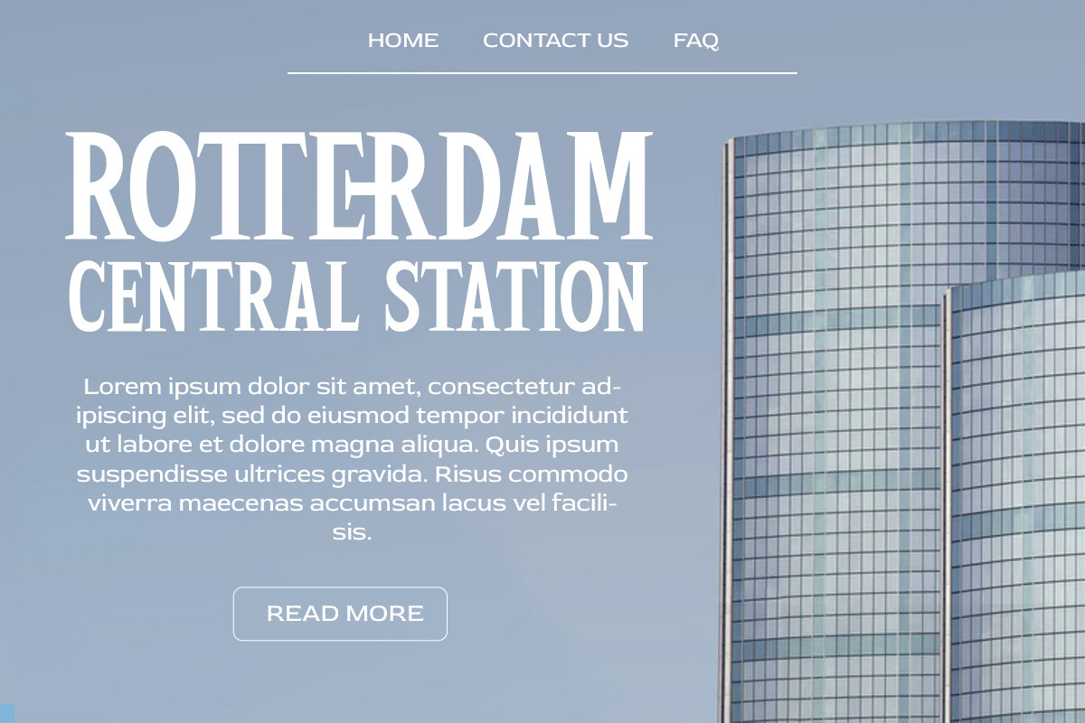 Goodier - Display Typeface, a Serif Font by Letterhend Studio (Photo 3 of 10)