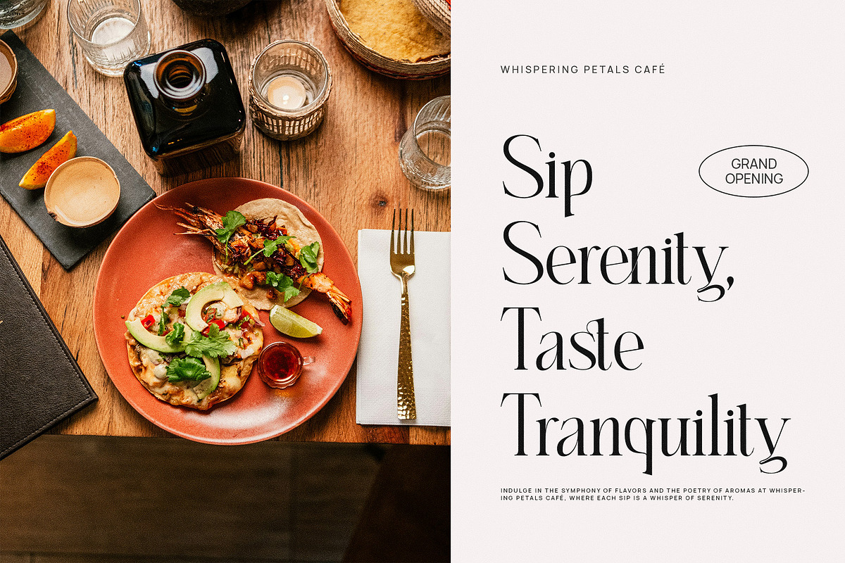 Kalleros Elegant Ligature Serif Font, a Serif Font by Perfectype (Photo 3 of 6)