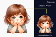 Kids Emotions Clipart, a Graphic by designcity5 (Thumbnail 4 of 5)