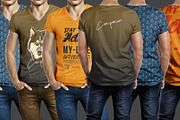 Muscular Men T Shirt Mockup Template, a Shirt Mockup by Designertale (Thumbnail 3 of 5)