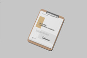 A4 Clipboard Mockup, a Mockup by lamorastudio (Thumbnail 9 of 11)