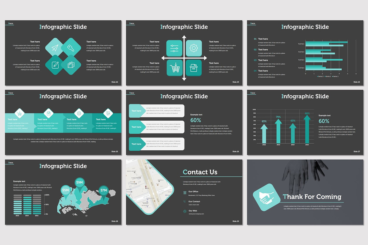 Deco - Powerpoint Template, a Presentation Template by inspirasign