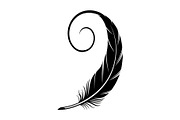 Vintage Feather Swirl SVG Bundle, an Illustration by Creativeshirt (Thumbnail 25 of 31)