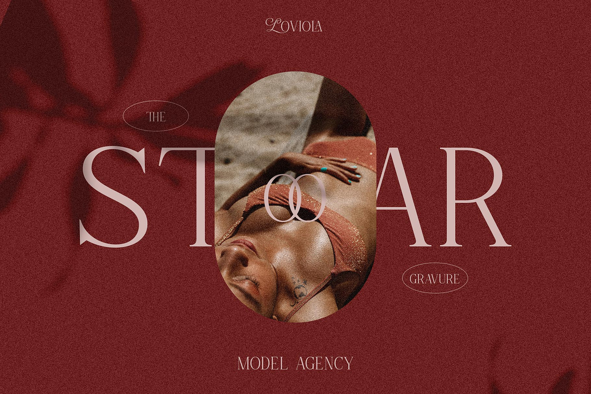Loviola Typeface, a Serif Font by alit design (Photo 2 of 15)