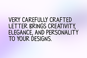 Brilliant Performer Typeface, a Handwritten Font by Seemly Fonts (Thumbnail 4 of 6)