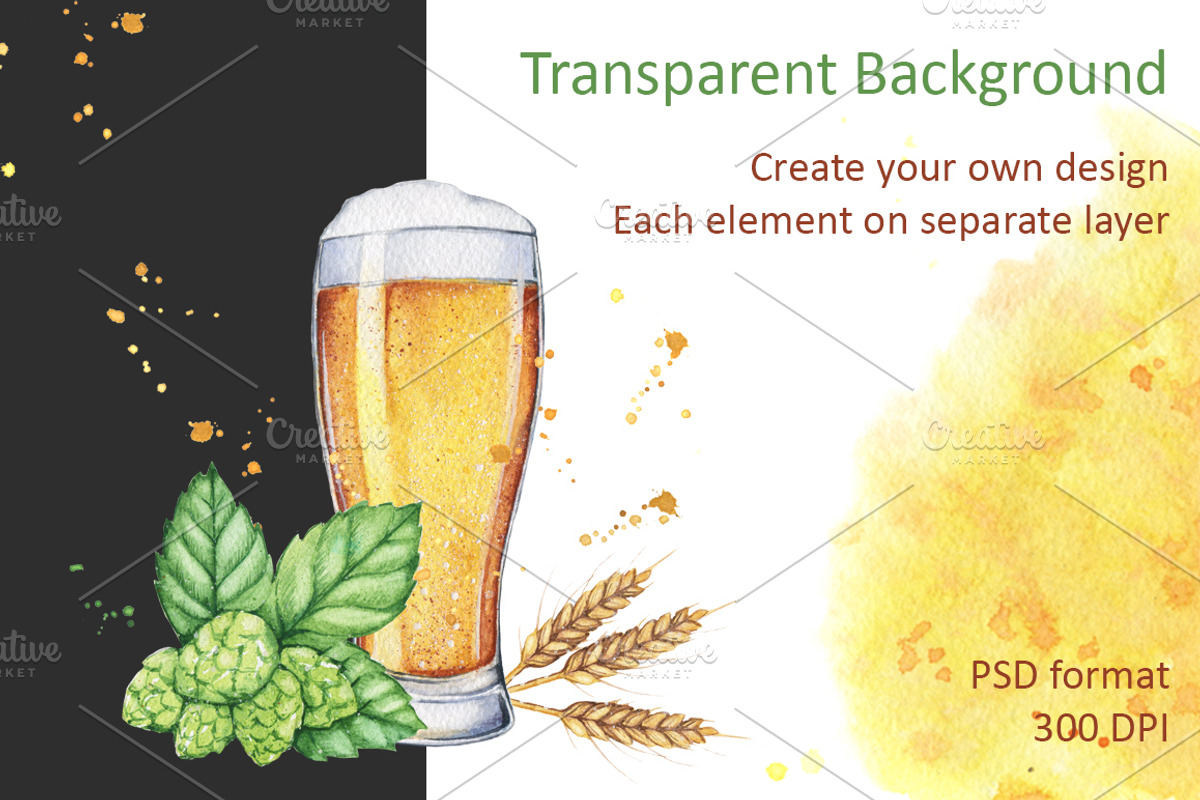 Beer Set, a Food Illustration by Imaginasty (Photo 4 of 5)