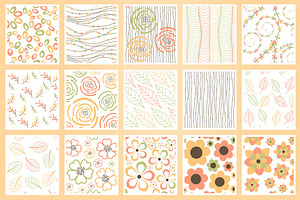 50 Seamless Patterns