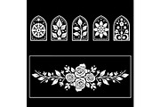 Elegant Floral Border Panels, an Object Graphic by abu67222 (Thumbnail 6 of 13)
