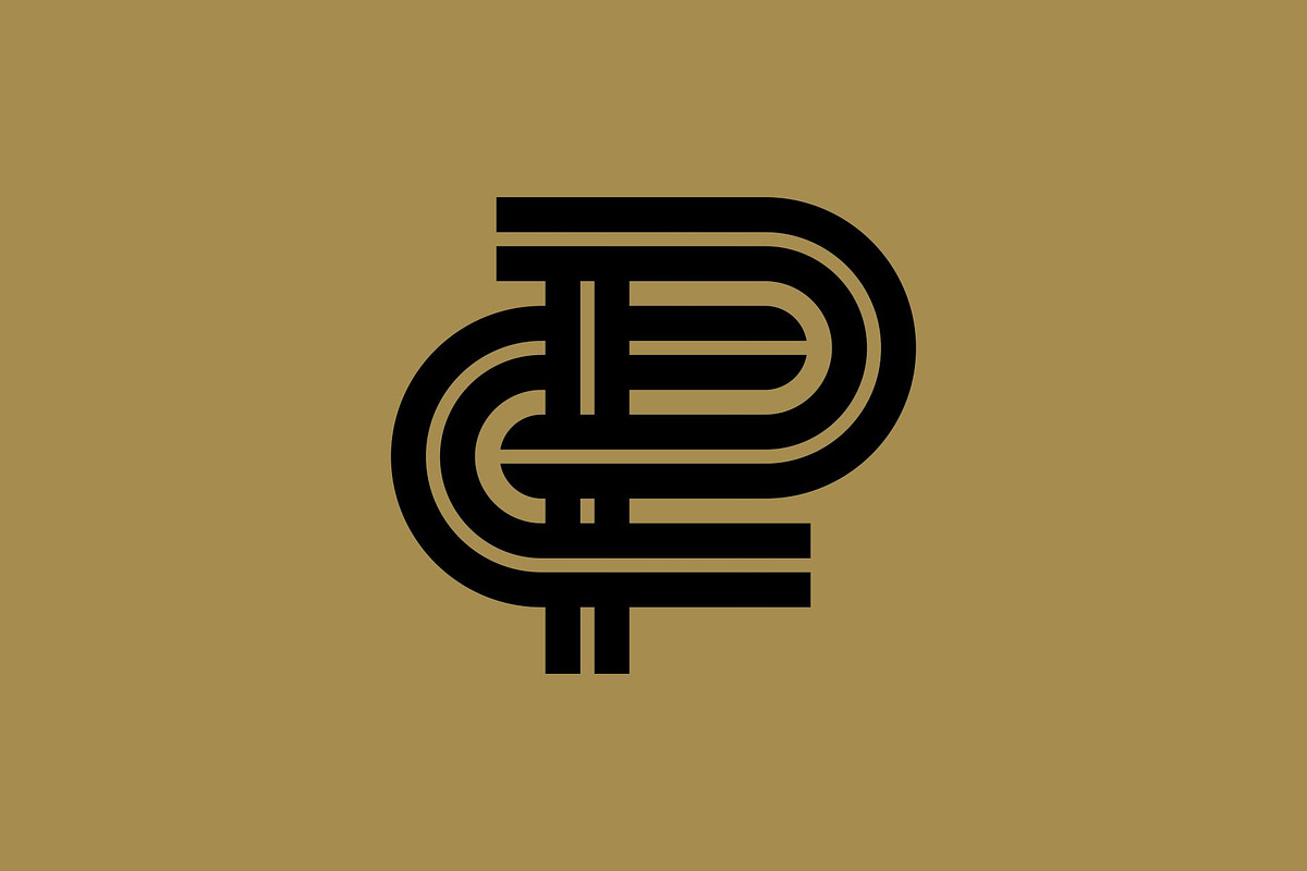 CP PC Letter Monogram Logo, a Branding & Logo Template by Buqancreative (Photo 3 of 4)