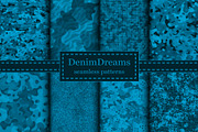 Vector Denim Dreams camouflage set, a Pattern Graphic by ArchonDigitalShop (Thumbnail 12 of 13)