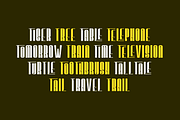 Luminouse Condensed Sans Serif, a Sans Serif Font by Artiveko (Thumbnail 7 of 10)