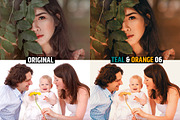 Orange & Teal 30 Cinematic FILM LUTS, a Plug-in Add-On by WeLovePresets (Thumbnail 7 of 61)