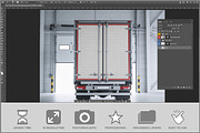 Box Truck Rear Door Wrap PSD, a Product Mockup by Bruno's Shop (Thumbnail 2 of 3)