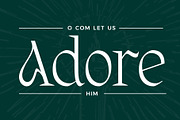 Holiday Season | Christmas Fonts, a Serif Font by Headfonts (Thumbnail 4 of 9)