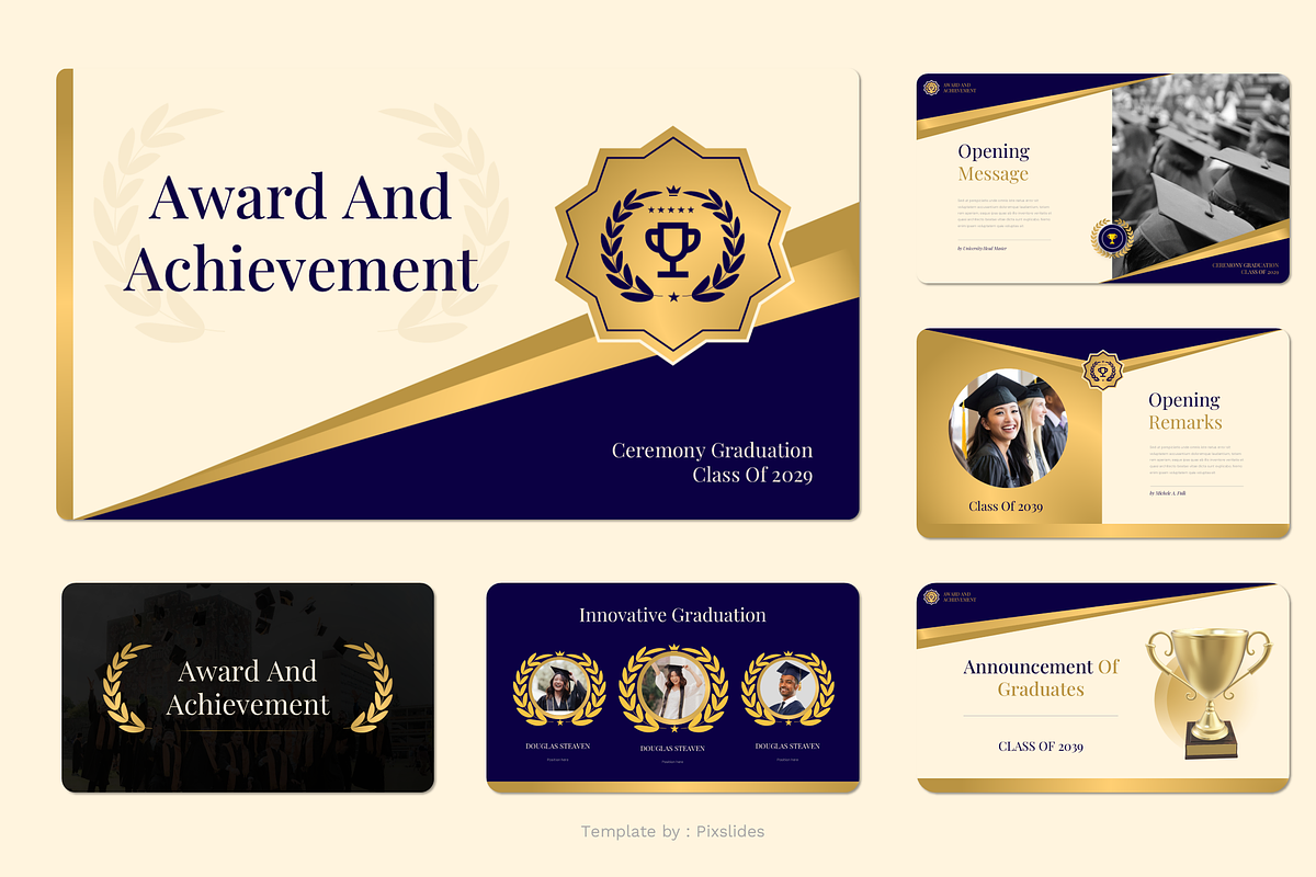 Awards and Achievement PowerPoint preview 6