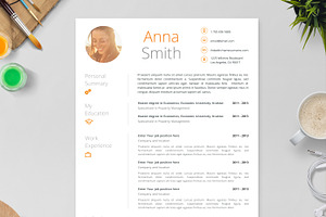 Resume Template 4 Page No.1